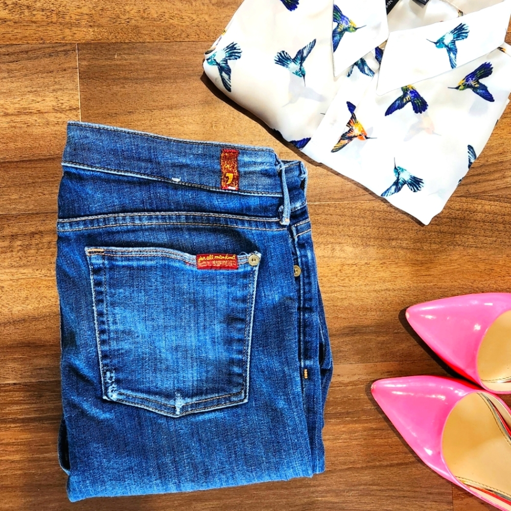 7 for All Mankind Vintage Kimmie Bootcut Jeans